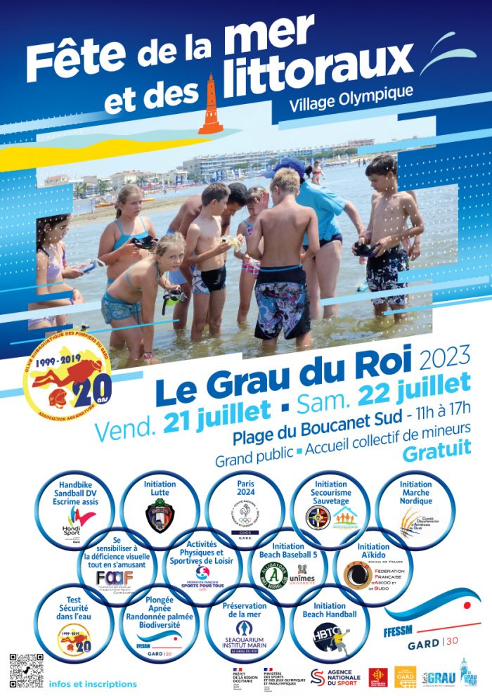 Fête de la Mer et des Littoraux Village Olympique Le Grau du Roi